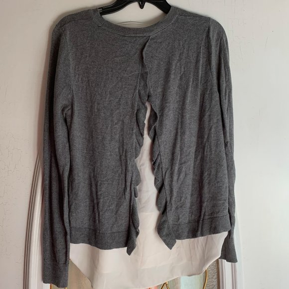 LOFT Mixed Media Sweater - Picture 5 of 6